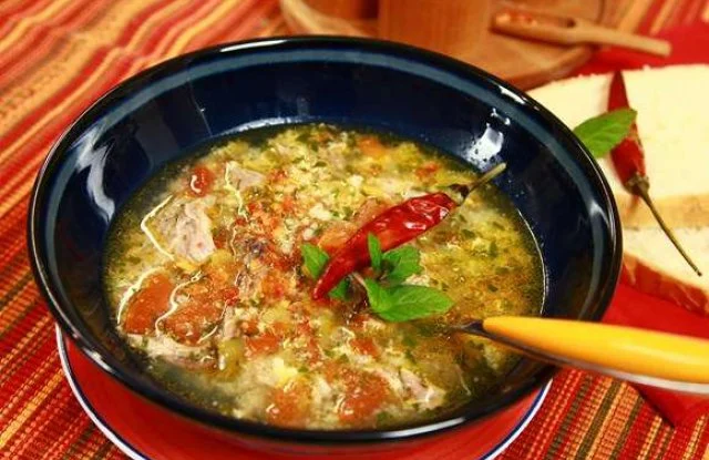 Lamb soup/ kurban chorba/