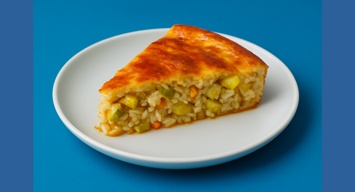 Courgettes with rice